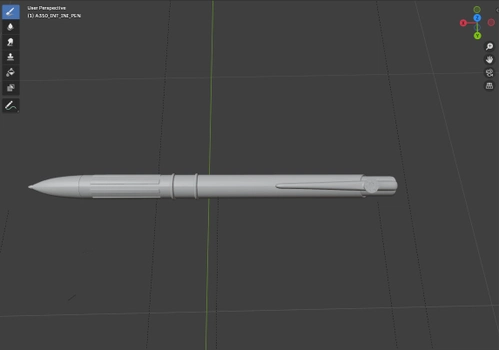 Blender ready to paint the iniBuilds A350-900-1000 pen