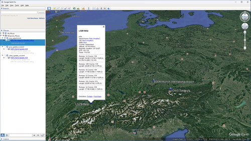 KML files for MSFS  Update VI and XVIII : Germany, Austria and Switzerland 