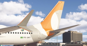 Gol Linhas Aéreas PR-XMT | Asobo 737-8MAX | 8K thumbnail 3