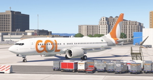 Gol Linhas Aéreas PR-XMT | Asobo 737-8MAX | 8K thumbnail 5