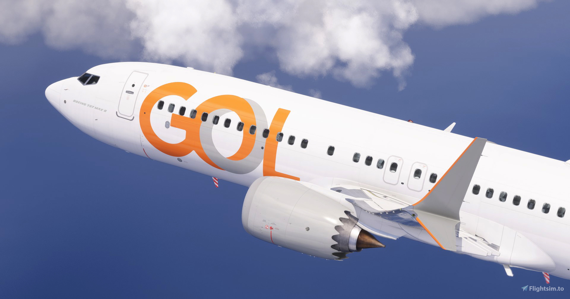 Gol Linhas Aéreas PR-XMT | Asobo 737-8MAX | 8K - Image 1