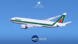 Alitalia '2002' I-DISA | PMDG B777-200ER &nbsp;| 8k w/cabin thumbnail 1