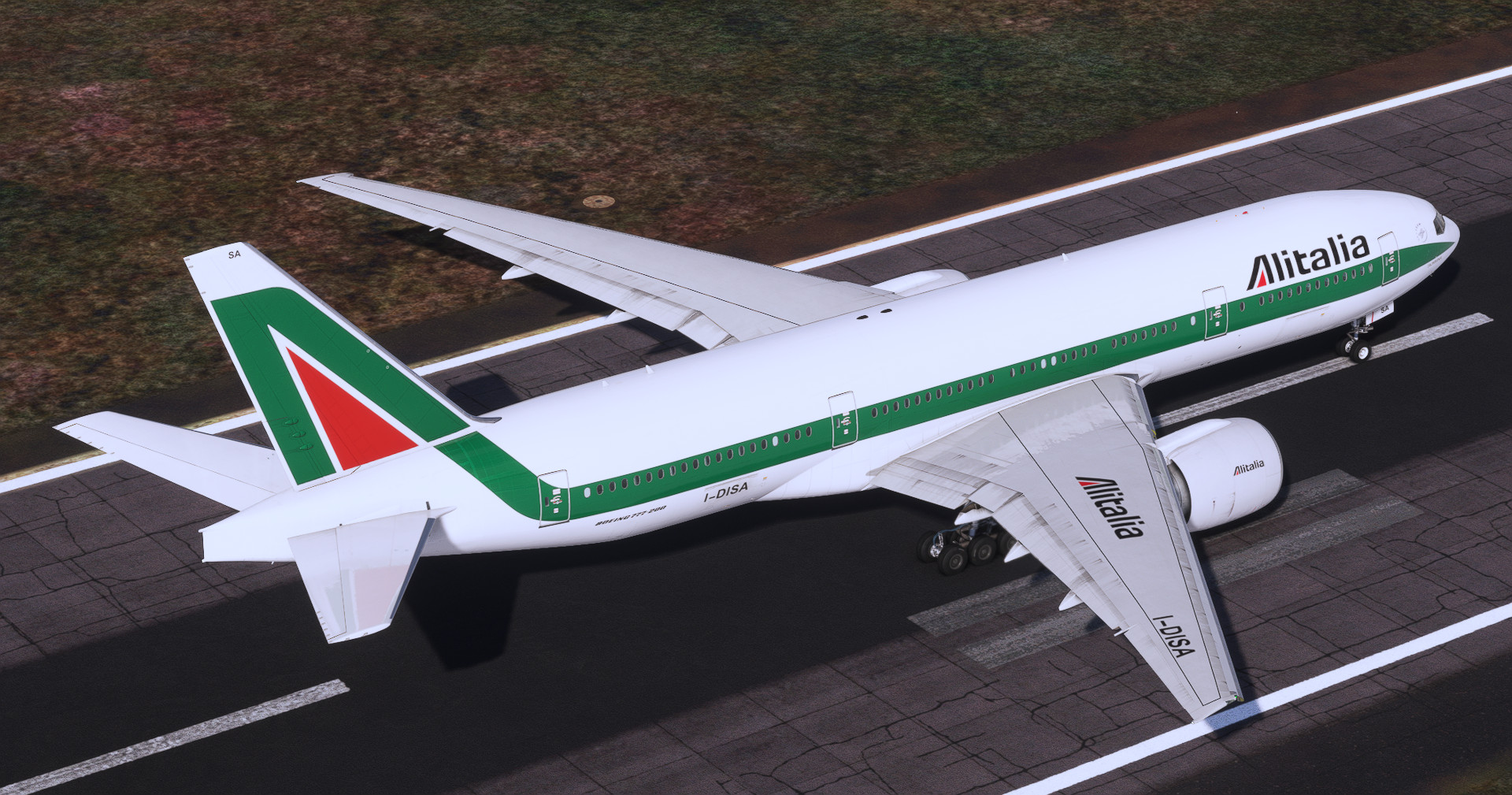 Alitalia '2002' I-DISA | PMDG B777-200ER | 8k w/cabin - Aircraft