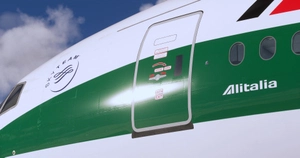 Alitalia '2002' I-DISA | PMDG B777-200ER &nbsp;| 8k w/cabin thumbnail 6