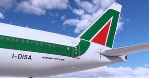 Alitalia '2002' I-DISA | PMDG B777-200ER &nbsp;| 8k w/cabin thumbnail 7