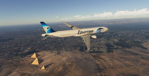 Egyptair B777-300ER -  SU-GDO + w/Cabin | PMDG 777-300ER (8K) thumbnail 3