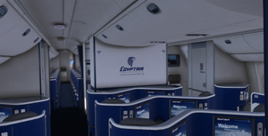 Egyptair B777-300ER -  SU-GDO + w/Cabin | PMDG 777-300ER (8K) thumbnail 7