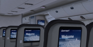 Egyptair B777-300ER -  SU-GDO + w/Cabin | PMDG 777-300ER (8K) thumbnail 9