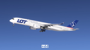 LOT Polish Airlines w/ Cabin (SP-XWB) iniBuilds A350-900 - 8K thumbnail 2