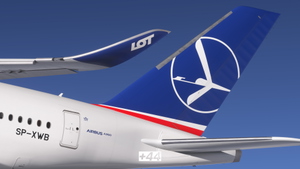 LOT Polish Airlines w/ Cabin (SP-XWB) iniBuilds A350-900 - 8K thumbnail 5
