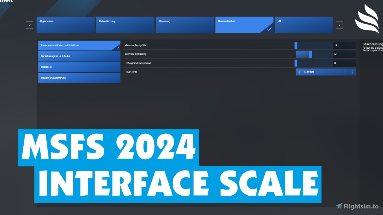 Microsoft Flight Simulator 2024: Interface Scale Option - Image 2
