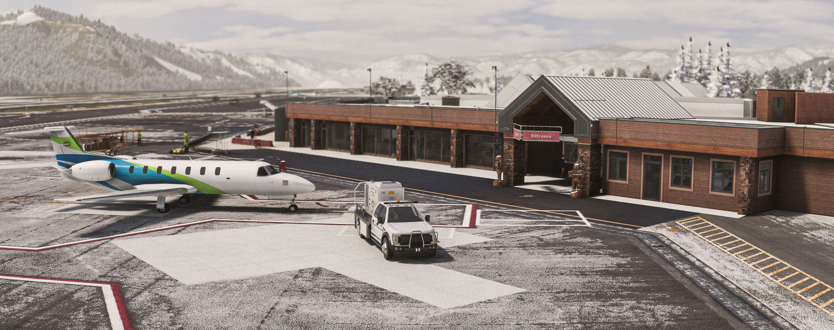 FLY2HIGH - KASE - Aspen/Pitkin County Airport for Microsoft Flight ...