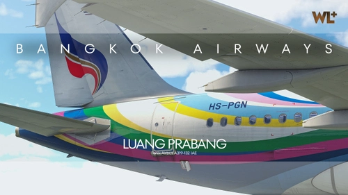 [OUTDATED]  Fenix Airbus A319-132 IAE | Bangkok Airways [LUANG PRABANG] | HS-PGN (8K)