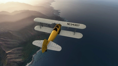 Boeing Stearman model 75 PT 13 Andrew Flying School