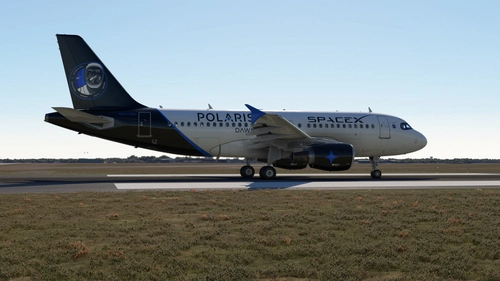 Space X  'Polaris Dawn' ✈ Fenix A319 CFM ✈  Fictional ✈ Cabin Included