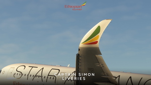 iniBuild A350-900 Ethiopian Airlines (Star Alliance colors) - ET-AYN 4K thumbnail 4