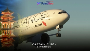 PMDG 777-300ER Air China (Star Alliance) | B-2032 | 8K thumbnail 1