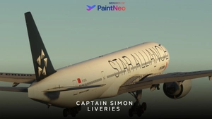 PMDG 777-300ER Air China (Star Alliance) | B-2032 | 8K thumbnail 3