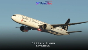PMDG 777-300ER Air China (Star Alliance) | B-2032 | 8K thumbnail 4