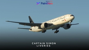 PMDG 777-300ER Air China (Star Alliance) | B-2032 | 8K thumbnail 6