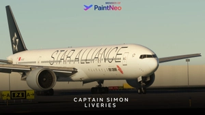 PMDG 777-300ER Air China (Star Alliance) | B-2032 | 8K thumbnail 7
