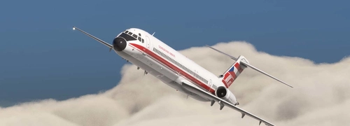 ČSA Československé Aerolinie (fictional) [OK-MDG] Leonardo MD82 (Fly the Maddog X)