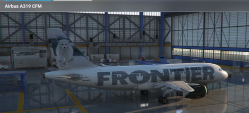 A-319 FRONTIER AIRLINES (N938FR) "MISTY ARTIC FOX" V2 B2