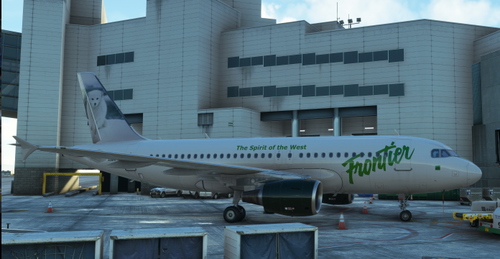 Frontier Airlines (N938FR) "Heritage Concept" Fictional 