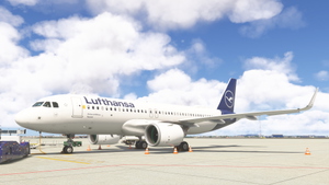 Lufthansa D-AINO livery for Inibuilds A320Neo MSFS2024 (with cabin) thumbnail 2
