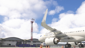 Lufthansa D-AINO livery for Inibuilds A320Neo MSFS2024 (with cabin) thumbnail 7