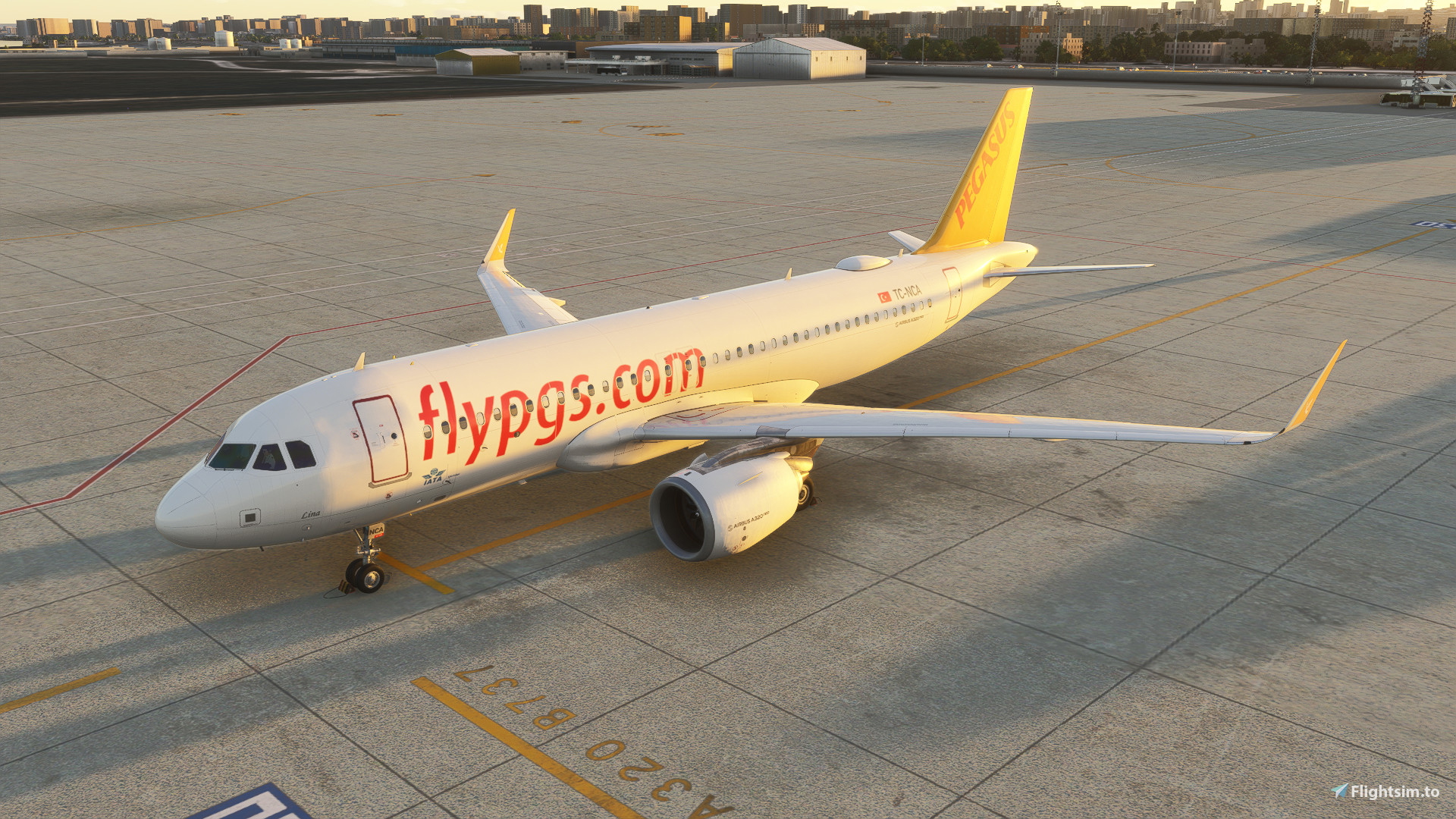 Pegasus Airlines (flypgs) TC-NCA for Inibuilds A320NEO MSFS2024 (with ...