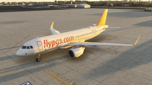 Pegasus Airlines (flypgs) TC-NCA for Inibuilds A320NEO MSFS2024 (with cabin)