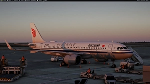 Air China B-1068 Livery Inibuilds A320NEO MSFS2024 (with cabin) thumbnail 1