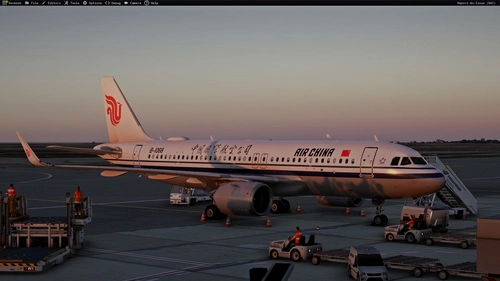 Air China B-1068 Livery Inibuilds A320NEO MSFS2024 (with cabin)