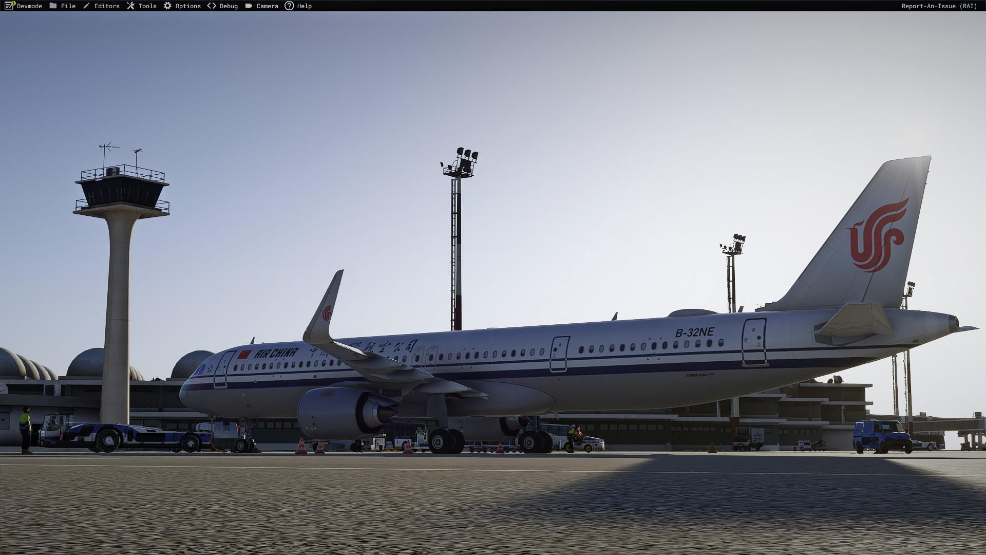 Air China B-32NE livery Inibuilds A321LR MSFS2024 (with cabin) - Image 1