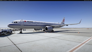 Air China B-32NE livery Inibuilds A321LR MSFS2024 (with cabin) thumbnail 4