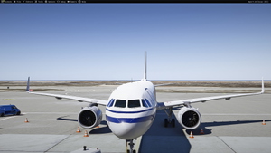 Air China B-32NE livery Inibuilds A321LR MSFS2024 (with cabin) thumbnail 8