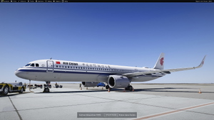 Air China B-32NE livery Inibuilds A321LR MSFS2024 (with cabin) thumbnail 15