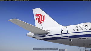 Air China B-32NE livery Inibuilds A321LR MSFS2024 (with cabin) thumbnail 17