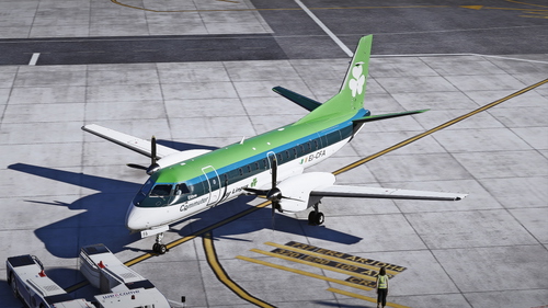 Aer Lingus EI-CFA livery Saab 340B MSFS2024