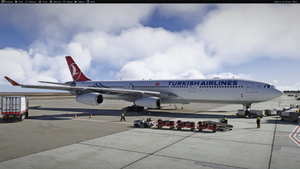 Turkish Airlines TC-JDM and TC-JDK liveries Inibuilds A340-300 MSFS2024 (with cabin) thumbnail 4