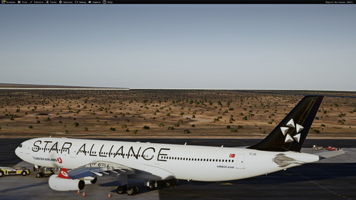 Turkish Airlines TC-JDL Star Alliance livery Inibuilds A340-300 MSFS2024 (with cabin)