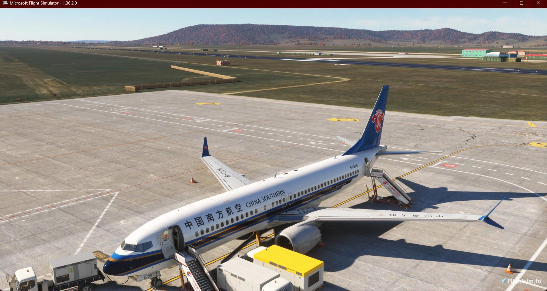 iFly 737 Max 中国南方航空 China Southern Airlines B-1205 With Cabin 8K - Image 1