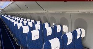 iFly 737 Max 中国南方航空 China Southern Airlines B-1205 With Cabin 8K thumbnail 4