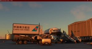 iFly 737 Max 中国南方航空 China Southern Airlines B-1205 With Cabin 8K thumbnail 8