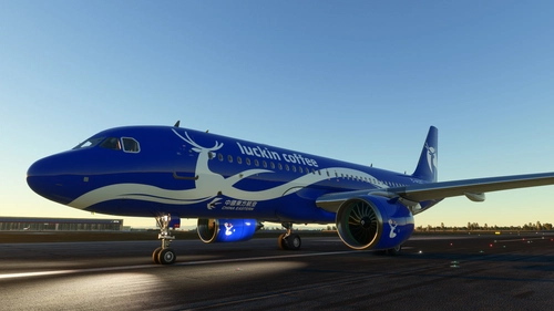 FBW - A320Neo-China Eastern-Luckin Coffee