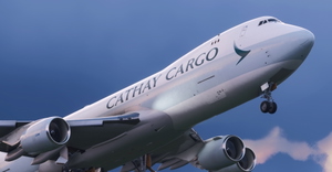 4K | Asobo 747-8F | Cathay Pacific Cargo | PACK thumbnail 6
