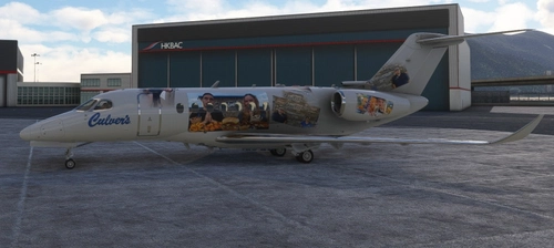 [4K] Cessna Citation Longitude Culvers Livery [FICTIONAL]