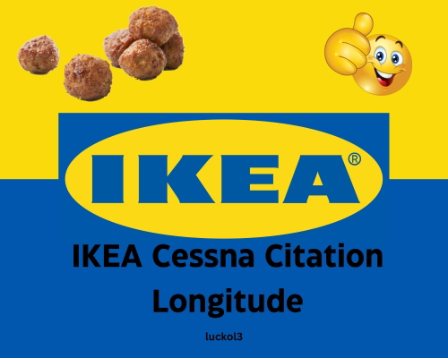 [4K] Cessna Citation Longitude IKEA Livery (N622NF)