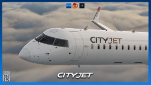 [4K] CityJet Fleet Pack w/cabin | Aerosoft CRJ 1000 V2 thumbnail 5
